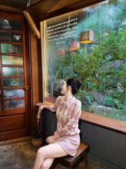 A792- Ao len trám Hồng dài tay full tem Camilla