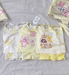 CB332- Combo 3 bôn dây bèo màu vàng bé gái  BB3