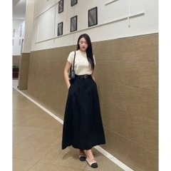 CV10_Chân váy midi dáng dài trơn 3 màu