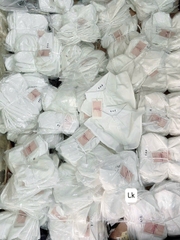 A374- Set 2 Cổ áo sơ mi trắng chất kak lua