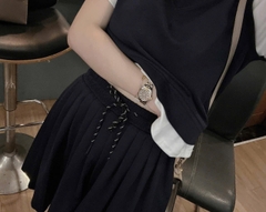 🌿SET499- Set VÁY CV DÚM XÒE 3 TẦNG mix áo dài tay