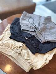 CB297- combo 3 quần gió túi hônp cạp chun màu basic trẻ em