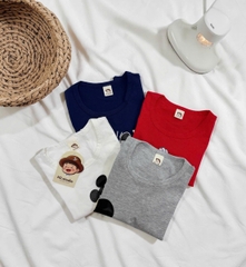 BT946- Combo 4 áo ba lỗ thông hơi cho bé hình Mickey 9-23kg