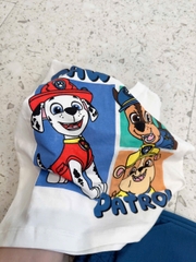 BT327- Bộ CỨU HỘ quần than cạp chun ao cotton mát