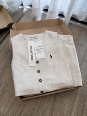 SET1020 -Set áo gile linen phối quần short