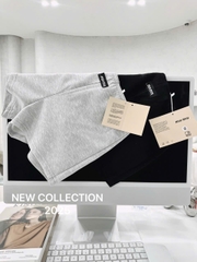 CB237- Combo 2 quần đùi, quần short ôm thêu đen xám