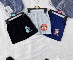 CB264- combo 3 quần thun Nhện cotton 2 chiều màu basic