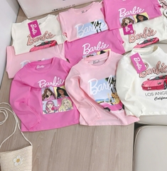 Cb342- Combo 3  áo thun BABIE dài tay bé gái