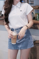 ☘️A320- Áo polo cổ viền cách điệu chất zip 3 màu