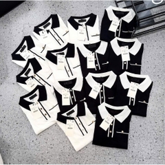 ✌🏻A252- Áo lên ZIRI viền cổ đức túi ngực 2 màu full tem