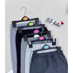 CB295- COMBO 5 quần thun xám dài cạp chun bé trai MAi linh KID 2