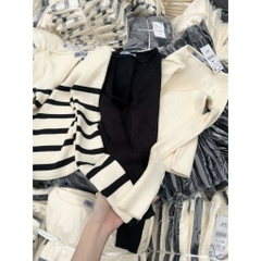 [HÀNG LOẠI 1]A345- Áo len cổ thuyền 3 màu  full tem dày dặn