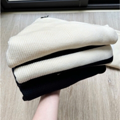 [HÀNG LOẠI 1]A345- Áo len cổ thuyền 3 màu  full tem dày dặn