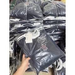 Set801-Set mặc nhà có mũ nỉ díp lông màu hồng phối quần suông