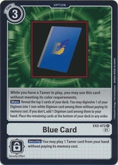 Blue Card - EX2-072 R - Rare