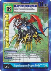 Imperialdramon Dragon Mode (Alternate Art) - EX1-022 - Super Rare