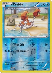 Krabby - 21/83 - Common Reverse Holo