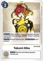 Takumi Aiba - BT5-091 - Rare