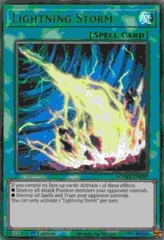 Lightning Storm - MAMA-EN089 - Secret Pharaoh's Rare 1st Edition