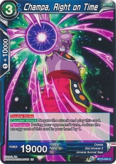 Champa, Right on Time - BT15-035 - Common