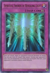 Spiritual Swords of Revealing Light - MVP1-EN031 - Ultra Rare 1st Edition