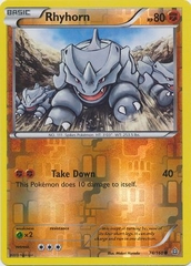 Rhyhorn - 74/160 - Common - Reverse Holo