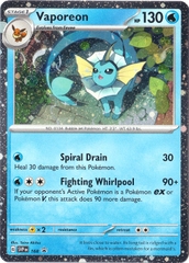 Vaporeon - SVP168 - Cosmos Holo Promo