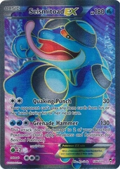 Seismitoad EX - 106/111 - Full Art Ultra Rare