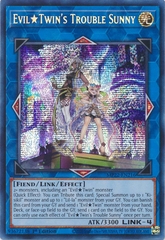 Evil Twin's Trouble Sunny - MP22-EN216 - Prismatic Secret Rare 1st Edition