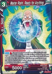 Master Roshi, Ready for Anything - BT12-010 - Common