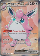 Wigglytuff ex - 187/165 - Full Art Secret Rare