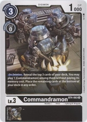 Commandramon - BT4-063 - Rare