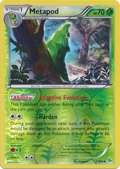 Metapod - 2/106 - Uncommon Reverse Holo