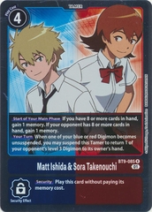 Matt Ishida & Sora Takenouchi - BT9-085 R - Rare