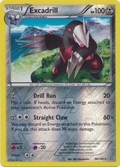 Excadrill - 96/160 - Rare - Reverse Holo