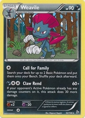 Weavile - 52/106 - Rare