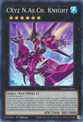 CXyz N.As.Ch. Knight - LED9-EN004 - Super Rare 1st Edition