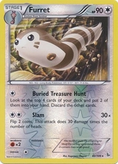 Furret - 82/106 - Rare Reverse Holo