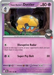 Team Rocket's Dottler - 088/182 - Common
