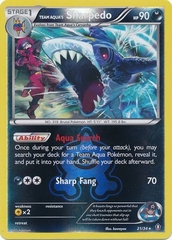 Team Aqua's Sharpedo - 21/34 - Holo Rare Reverse Holo