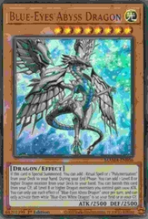 Blue-Eyes Abyss Dragon - MAMA-EN056 - Ultra Rare 1st Edition