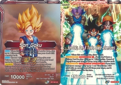 Son Goku // Son Goku, Pan, and Trunks, Space Adventurers - BT17-001 - Uncommon Foil