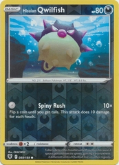 Hisuian Qwilfish - 089/189 - Common Reverse Holo
