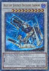Ally of Justice Decisive Armor HAC1-EN092 Duel Terminal Ultra Rare Parallel 1st Ed