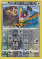 Chatot - 129/189 - Common Reverse Holo
