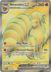 Ninetales ex - 186/165 - Full Art Secret Rare