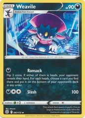 Weavile - 87/172 - Uncommon