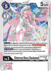 Sistermon Blanc (Awakened) - BT7-082 R - Rare