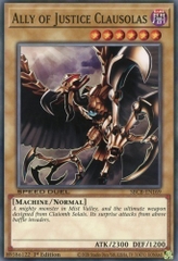 Ally of Justice Clausolas - HAC1-EN076 - Duel Terminal Common Parallel 1st Edition