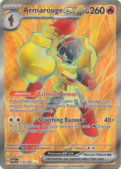 Armarouge ex - 218/182 - Full Art Secret Rare